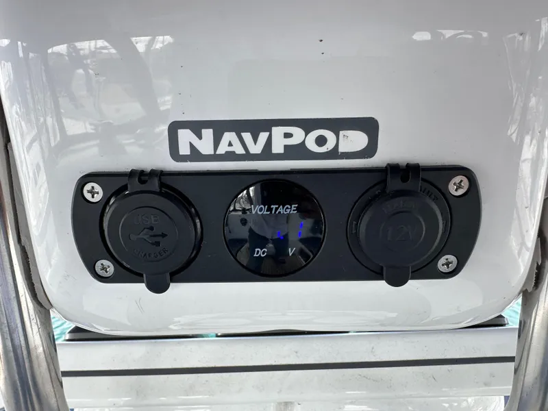 Slide: The Image of NavPod voltage display on 2003 Jeanneau Sun Odyssey 32 sailboat. - 37