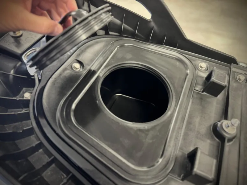 Slide: The Image of Open storage compartment of 2021 Yamaha WaveRunner FX Cruiser SVHO. - 11