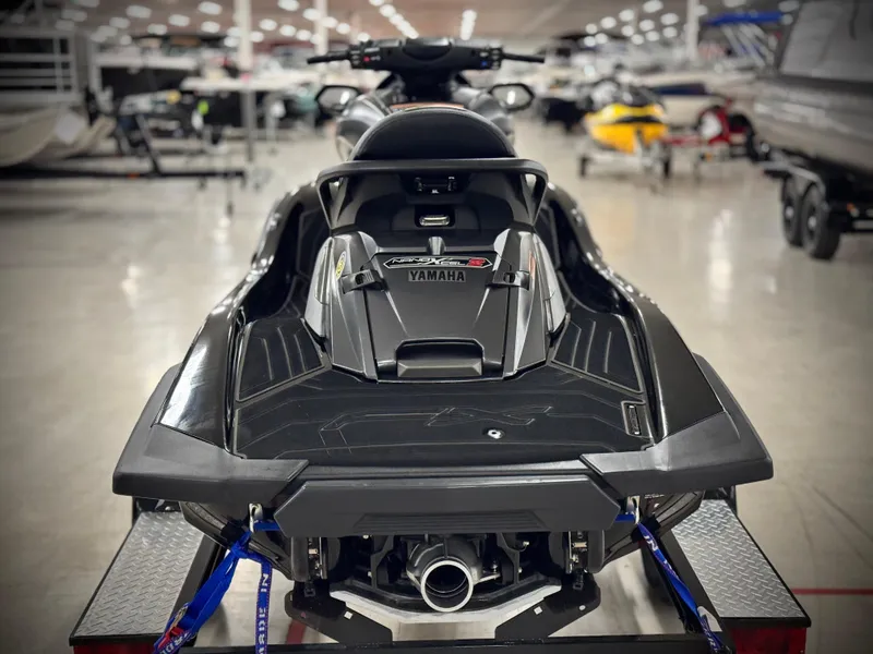 Slide: The Image of 2021 Yamaha WaveRunner FX Cruiser SVHO in showroom, rear view. - 3