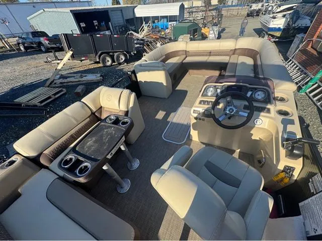 Slide: The Image of Godfrey Sweetwater 2286 SFL Tritoon - Yamaha 150 2019 - 6