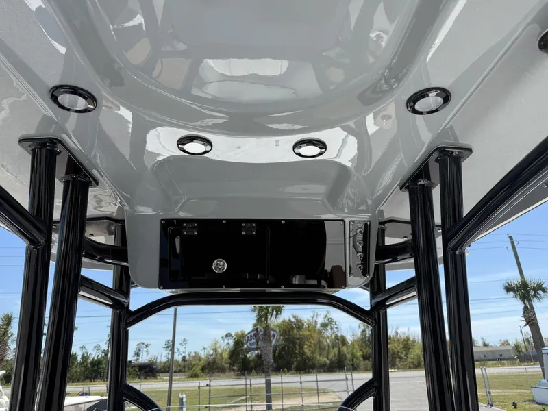 Slide: The Image of 2025 Sea Pro 230 Bay boat interior with sleek design and modern features. - 11