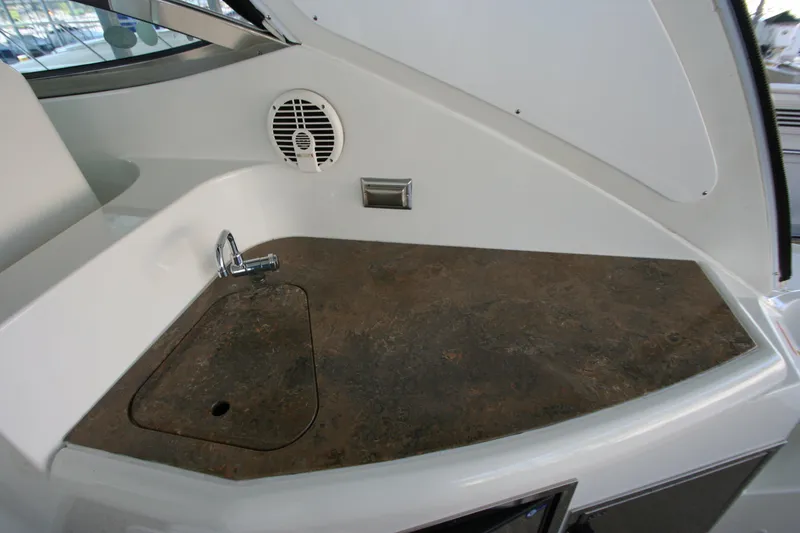 Slide: The Image of Interior of 2008 Cruisers Yachts 460 Express with sink. - 25