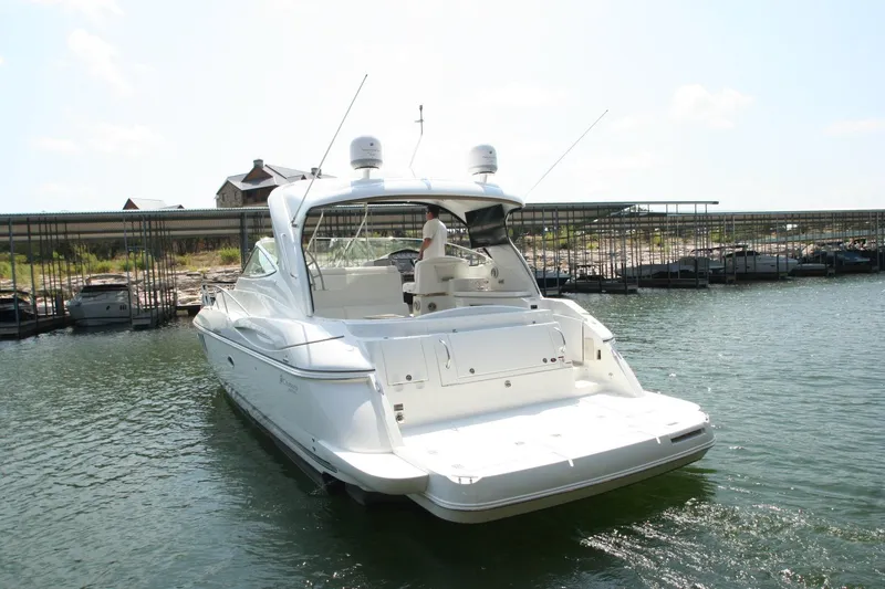 Slide: The Image of DVD player installed in a 2008 Cruisers Yachts 460 Express. - 5