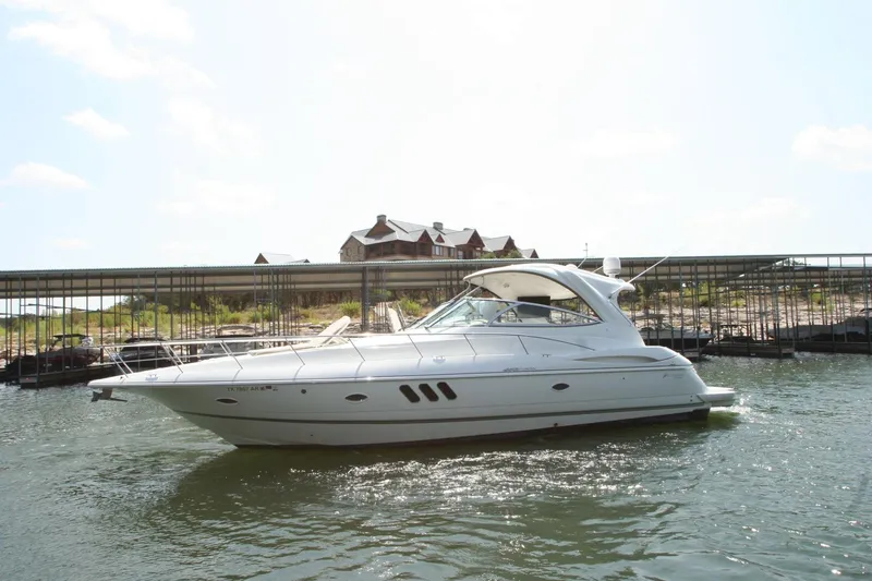 Slide: The Image of Digital thermostat display on 2008 Cruisers Yachts 460 Express, showing 82 degrees. - 6