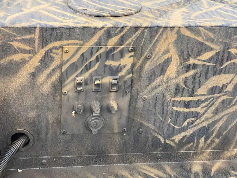 Slide: The Image of Control panel on a camouflaged surface, G3 16 dk model, 2025. - 17