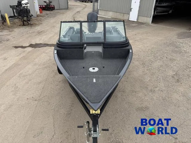 Slide: The Image of 2021 Lund 1675 Adventure Sport boat on a trailer at a dealership. - 11