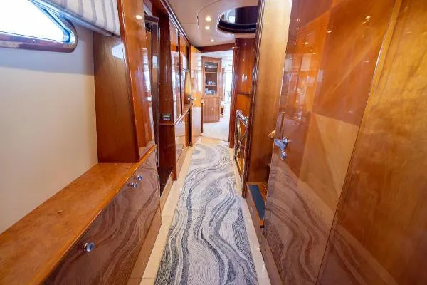 Slide: The Image of Companionway looking aft from upper VIP Stateroom - 39
