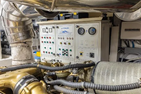 Slide: The Image of Engine room power panel starboard side - 64