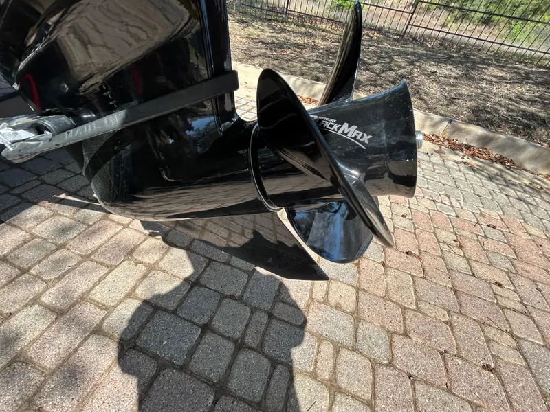 Slide: The Image of Propeller of 2023 Ranger RT178 boat on a paved surface. - 20