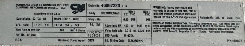 Slide: The Image of Back Cove 33 Express 2008 - 50
