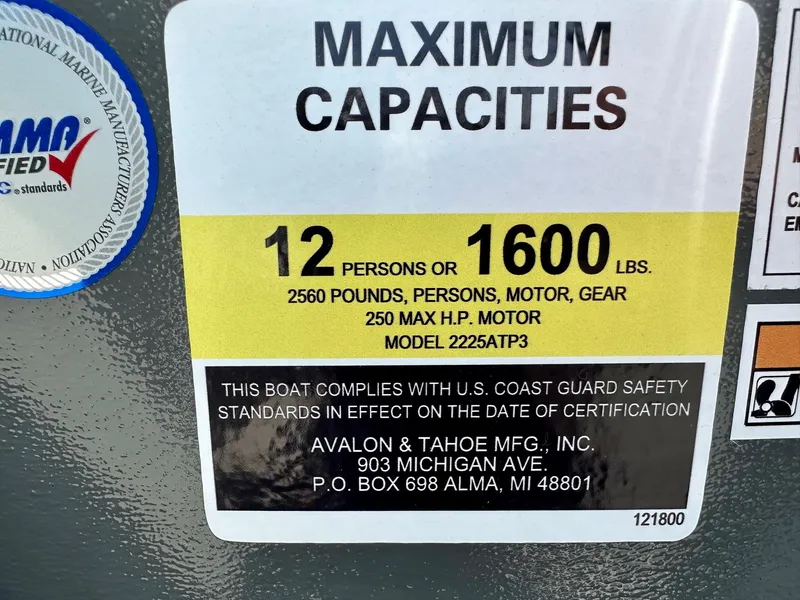 Slide: The Image of Avalon 23' Catalina Platinum Versatile Rear Lounge w/ 200HP Mercury! 2025 - 16