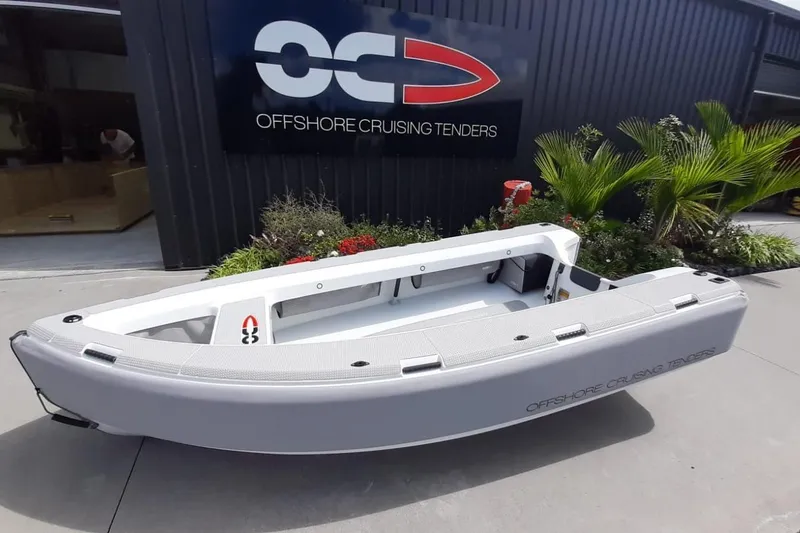 Slide: The Image of 2022 Bali 4.6 boat displayed at Offshore Cruising Tenders showroom. - 67