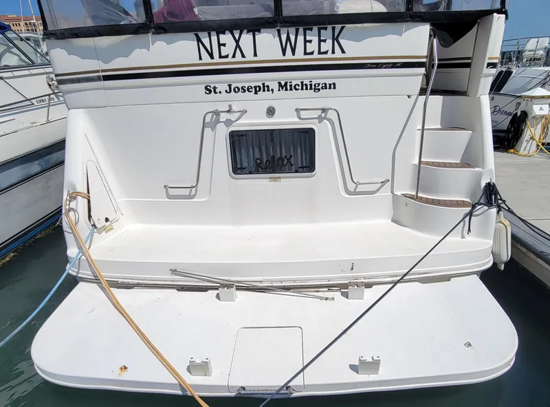 Slide: The Image of 2000 Sea Ray 380 Aft Cabin - 'Next Week' - 7