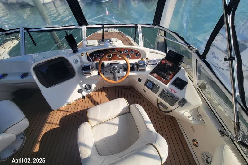 Slide: The Image of 2000 Sea Ray 380 Aft Cabin - 'Next Week' - 9