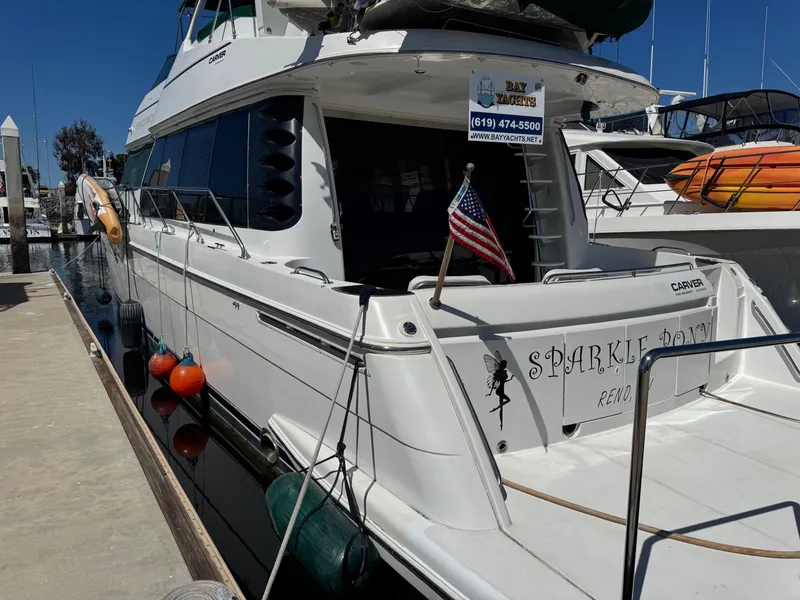 Slide: The Image of Carver Yachts 570 Voyager Pilothouse 2002 - 50