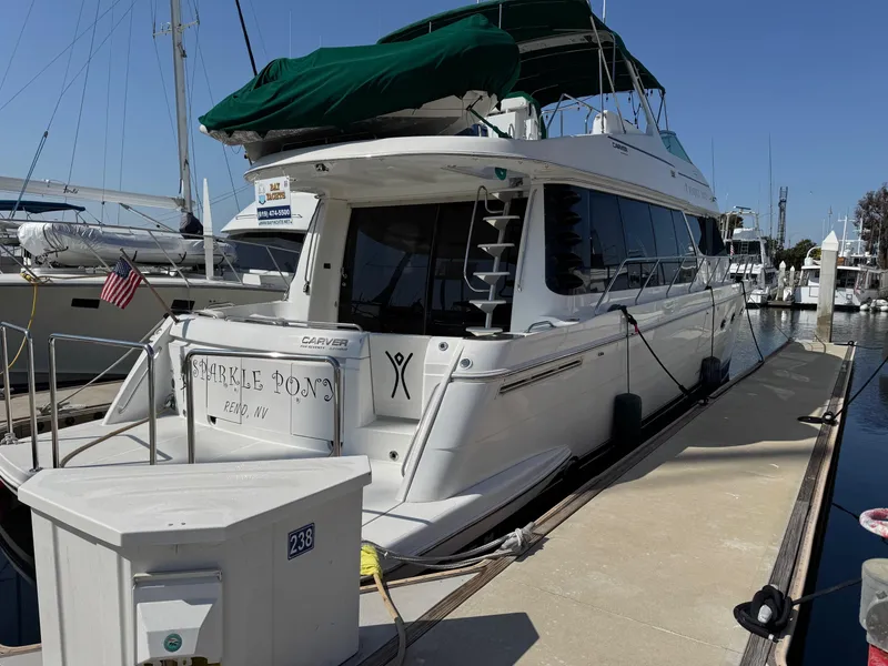 Slide: The Image of Carver Yachts 570 Voyager Pilothouse 2002 - 68