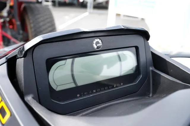 Slide: The Image of 2022 Sea-Doo GTX 230 dashboard display close-up. - 3