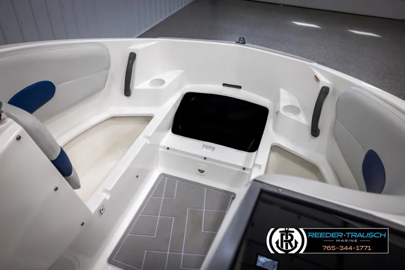 Slide: The Image of 2007 Sea-Doo 180 Challenger interior with seating and storage compartments. - 20