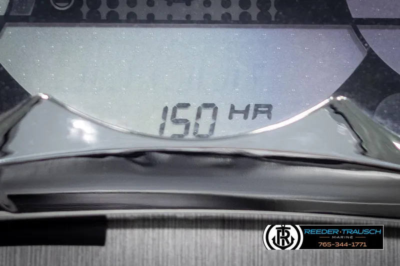Slide: The Image of Dashboard of 2007 Sea-Doo 180 Challenger showing 150 hours usage. - 34