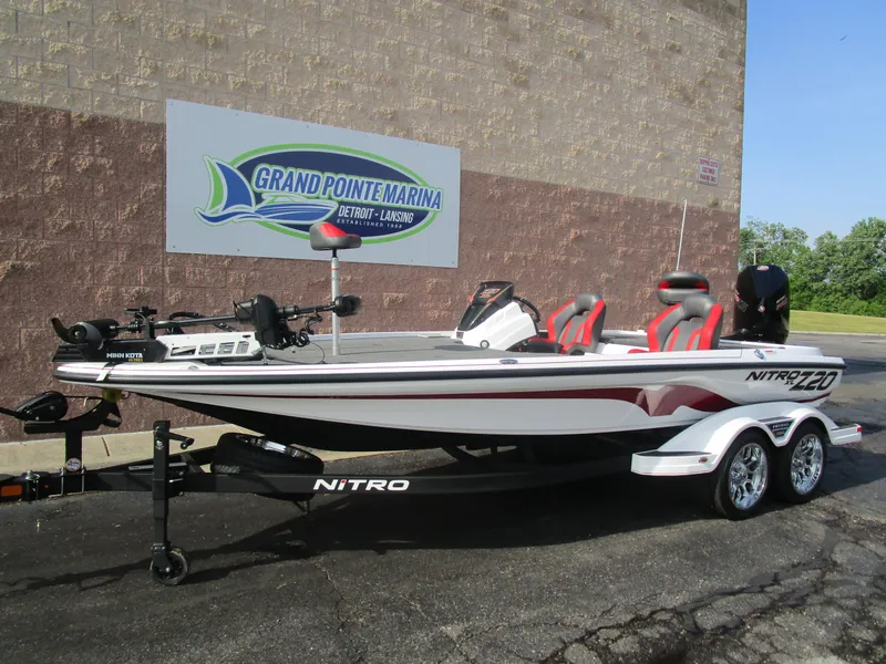 Slide: The Image of 2025 Nitro Z20 XL Pro boat at Grand Pointe Marina, Detroit-Lansing. - 2