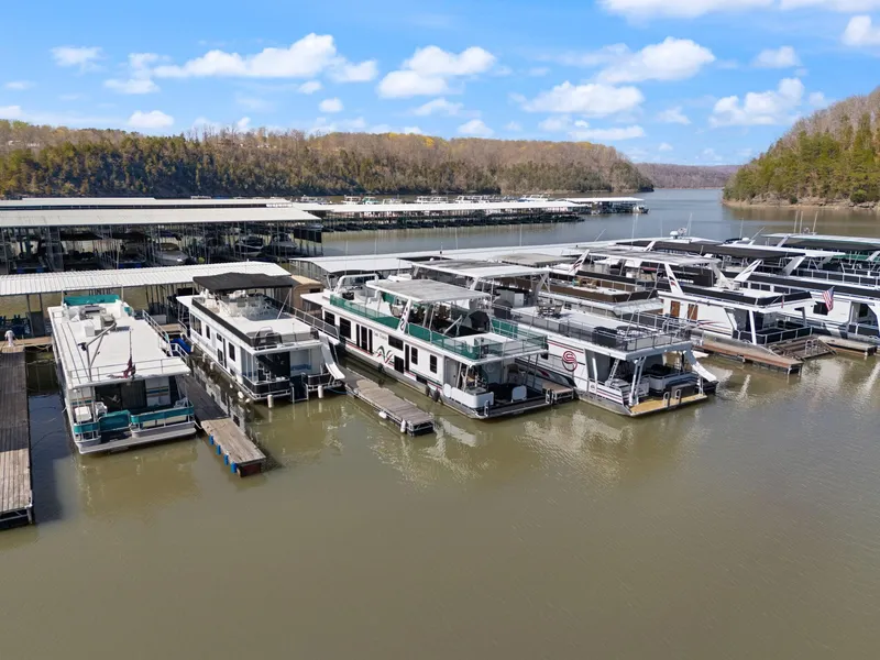 Slide: The Image of Sharpe 16 X 80 WIDEBODY HOUSEBOAT 1998 - 64