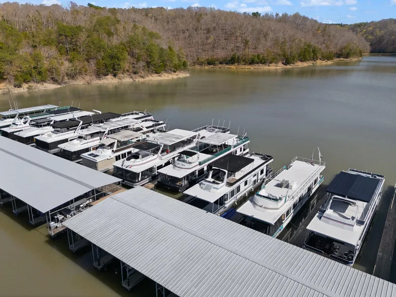 Slide: The Image of Sharpe 16 X 80 WIDEBODY HOUSEBOAT 1998 - 66