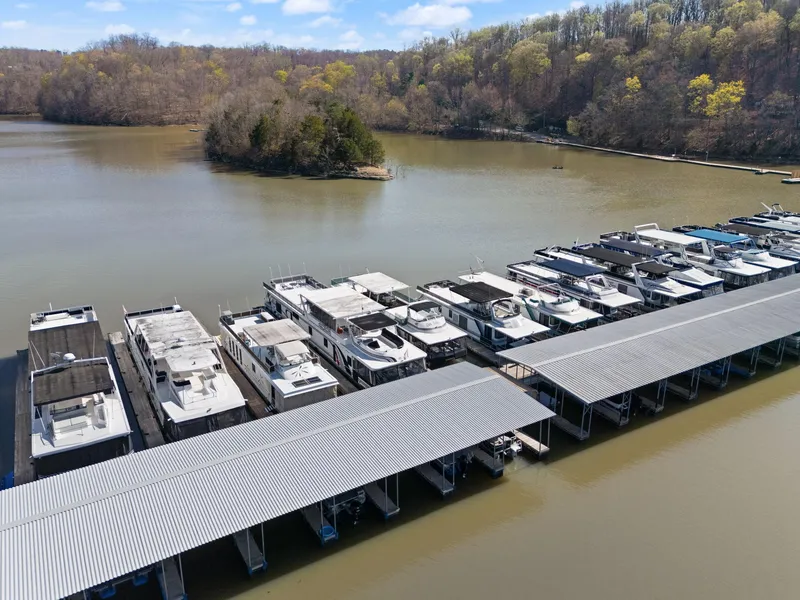 Slide: The Image of Sharpe 16 X 80 WIDEBODY HOUSEBOAT 1998 - 67