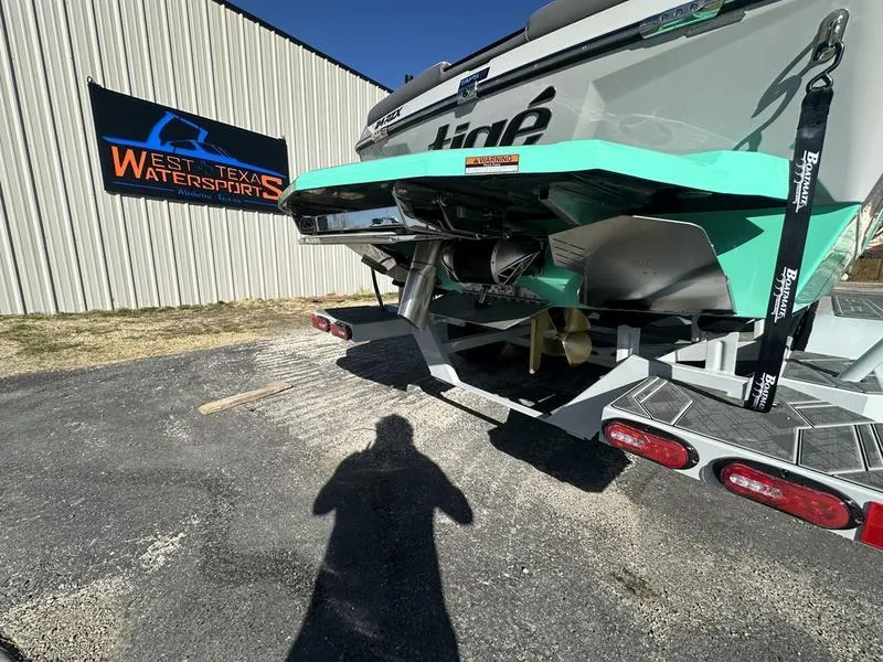 Slide: The Image of 2025 Tigé 24RZX boat on trailer at West Texas Watersports. - 7