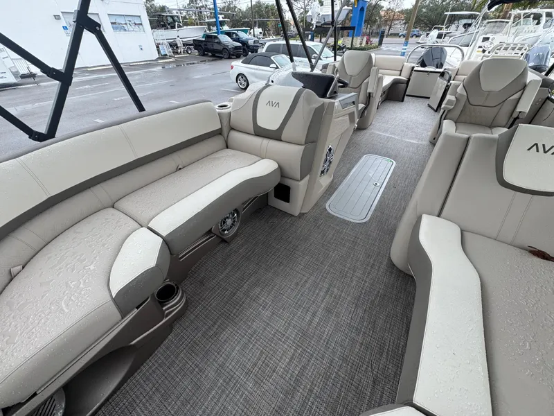 Slide: The Image of 2025 Avalon Catalina Quad Lounge interior with spacious seating and modern design. - 27