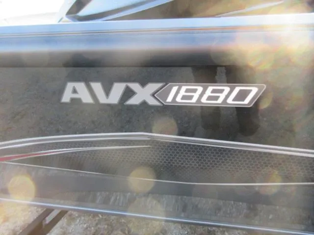 Slide: The Image of 2024 Vexus AVX1880 boat with Mercury 115 ProXS engine, promotional offer available. - 4