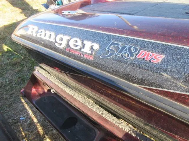 The Image of Ranger 518 DVS Bass Boat / Mercury 150 Hp Outboard / Rang 1998 - 1