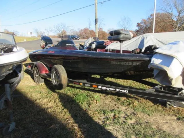 Slide: The Image of Ranger 518 DVS Bass Boat / Mercury 150 Hp Outboard / Rang 1998 - 2