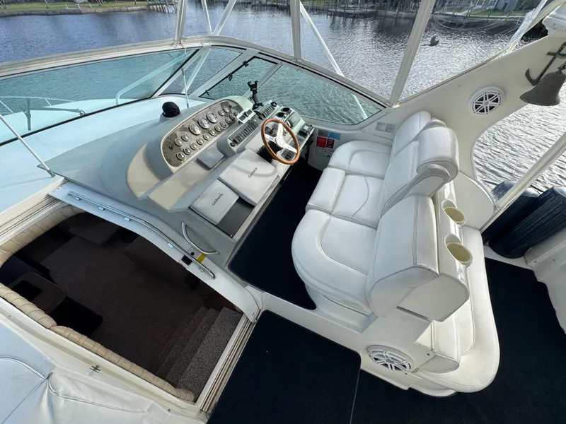Slide: The Image of 18 2003 Cruisers Yacht 4450 Helm.jpg - 17