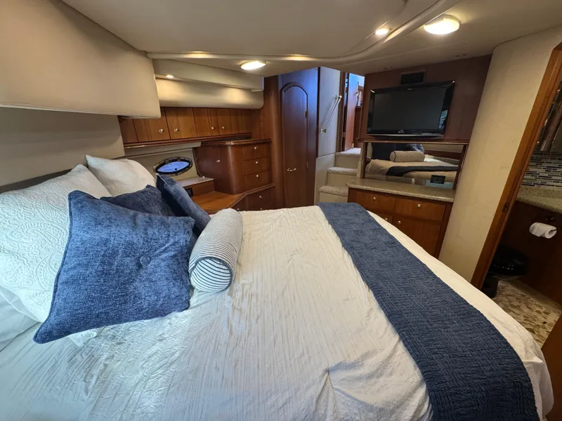 Slide: The Image of 37 2003 Cruisers Yacht 4450 Aft State Room.jpg - 34