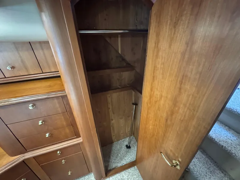 Slide: The Image of 38 2003 Cruisers Yacht 4450 State Room Closet.jpg - 35