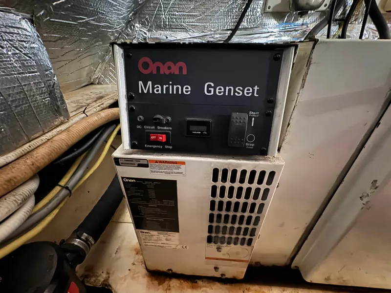 Slide: The Image of 61 2003 Cruisers Yacht Engine Room 10.jpg - 48