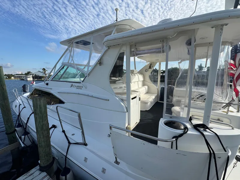 Slide: The Image of 7 2003 Cruisers Yacht 4450 Aft Sundeck Port Side.jpg - 6