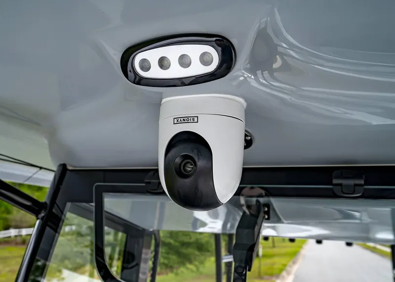 Slide: The Image of 2025 Sea Hunt Gamefish 30 CB with advanced surveillance camera and lighting system. - 30