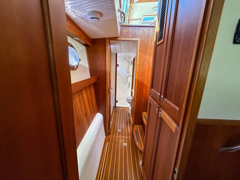 Slide: The Image of Starboard Companionway to Head - 42