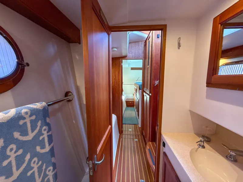 Slide: The Image of Port Companionway - 56