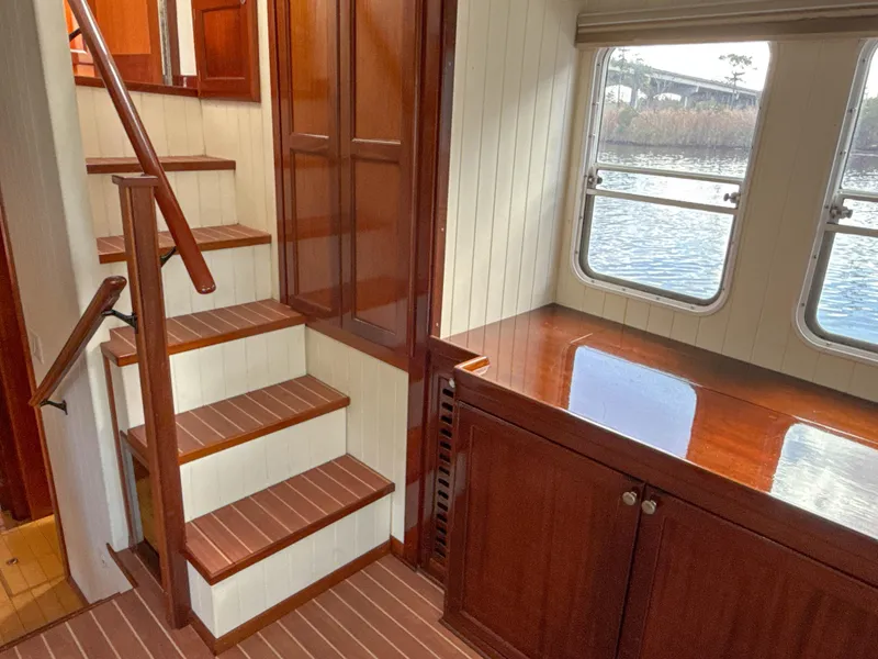 Slide: The Image of Companionway to Pilothouse - 41