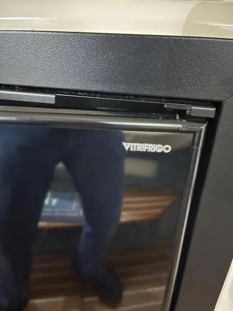 Slide: The Image of Vitrifrigo refrigerator in 1996 Sea Ray 330 Sundancer yacht interior. - 31
