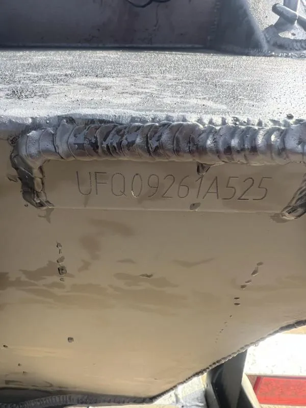 Slide: The Image of Hull identification number on 2025 Gator Tail 17/54 EXTREME SERIES boat. - 19