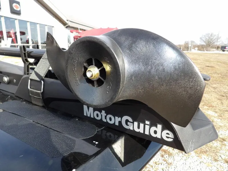 Slide: The Image of MotorGuide trolling motor on 2013 Crestliner TC Series 18 boat. - 37