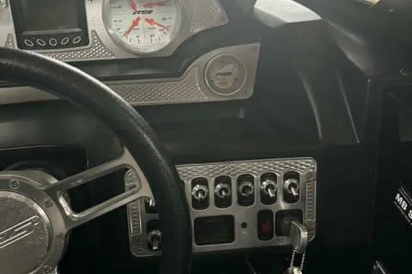 Slide: The Image of Dashboard of a 2017 MB B52 21 Classic with gauges and control switches. - 5