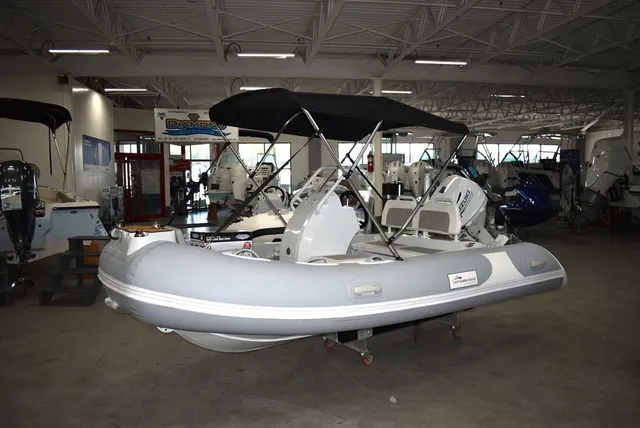 Slide: The Image of East Marine Boats SP 360 Hyplon Aluminum Rib Inflatable 2026 - 1