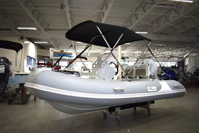 Slide: The Image of East Marine Boats SP 360 Hyplon Aluminum Rib Inflatable 2026 - 2