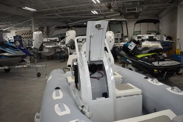 Slide: The Image of East Marine Boats SP 360 Hyplon Aluminum Rib Inflatable 2026 - 21