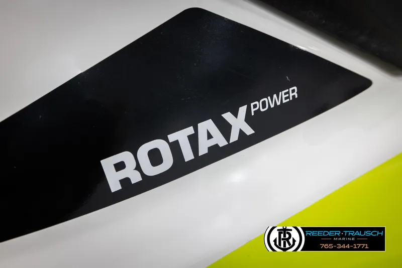 Slide: The Image of 2015 Sea-Doo 215 WAKE PRO with Rotax Power branding, Reeder-Trausch Marine logo. - 25