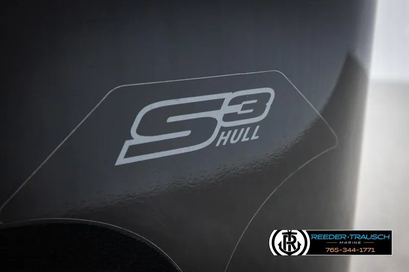 Slide: The Image of 2015 Sea-Doo 215 WAKE PRO with S3 Hull logo, Reeder-Trausch Marine branding. - 26